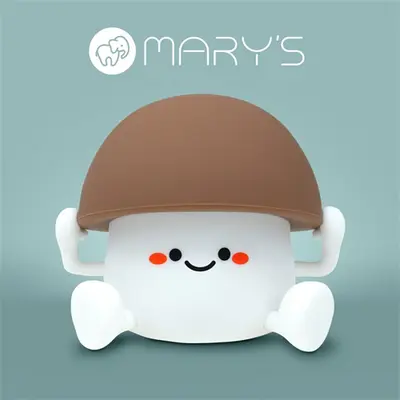 MARYS, MW61410, Éjszakai LED lámpa, Gomba, Akkumulátoros, USB kábellel , 2W, 3000K