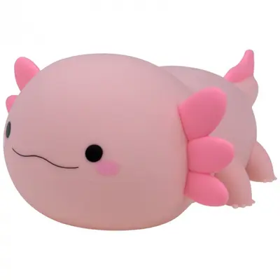 MARYS MW61489 Éjszakai LED lámpa, Axolotl, akkumulátoros, USB kábellel , 2,5W, 4000K, Rózsaszín