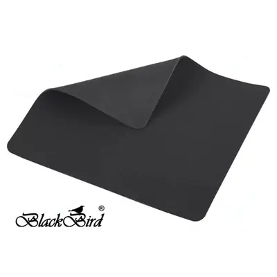 BLACKBIRD Egérpad Basic fekete 18x22cm 1mm vastag