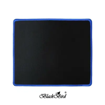 BLACKBIRD Egérpad Gamer NanoGlide 21x25cm 3mm vastag kék varrott szegély