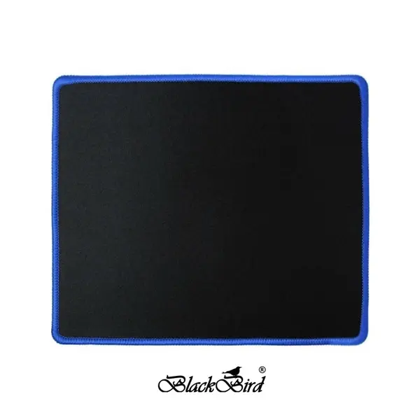 BLACKBIRD Egérpad Gamer NanoGlide 21x25cm 3mm vastag kék varrott szegély