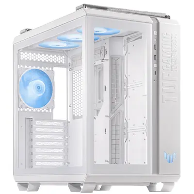 ASUS Ház TUF Gaming GT502 Plus, 850W (AP-850G), Fehér, Üvegfalú