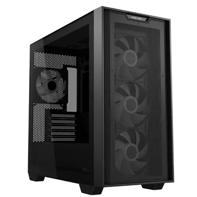 ASUS Ház A21 Plus, 850W (TUF-GAMING-850G), Fekete, Üvegfalú