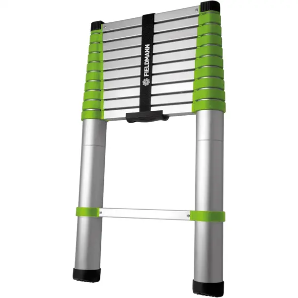 FIELDMANN FZZ 4002 Teleszkópos alumínium létra, 200x46x6 cm
