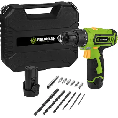FIELDMANN FDV 10252-A Akkumulátoros fúró-csavarozó, 12V