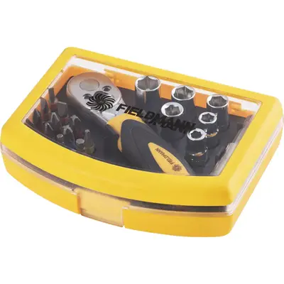 FIELDMANN FDS 1018-23R 23 részes Bitkészlet racsnis hajtókarral – 2. kép