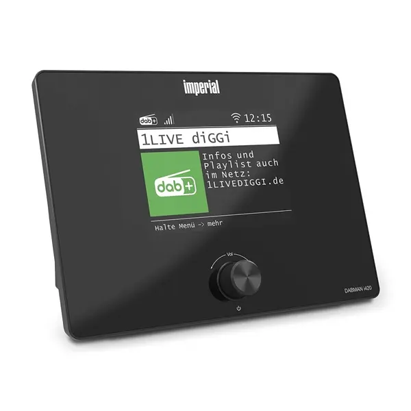 Imperial DABMANI420BK kompakt hibrid rádió (internet, DAB+, FM Hi-Fi tuner) Bluetooth®-szal – 4. kép