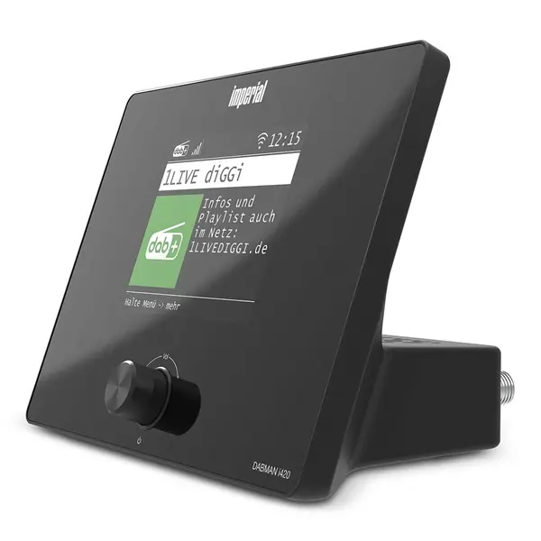 Imperial DABMANI420BK kompakt hibrid rádió (internet, DAB+, FM Hi-Fi tuner) Bluetooth®-szal – 7. kép