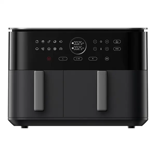 XIAOMI BHR07SGEU Dual Zone AirFryer, 10L, 2700W, Fekete