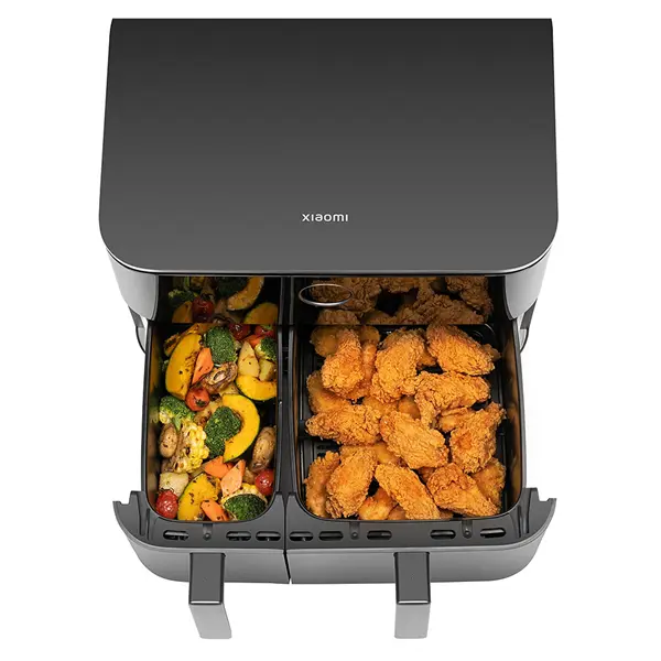 XIAOMI BHR07SGEU Dual Zone AirFryer, 10L, 2700W, Fekete – 3. kép