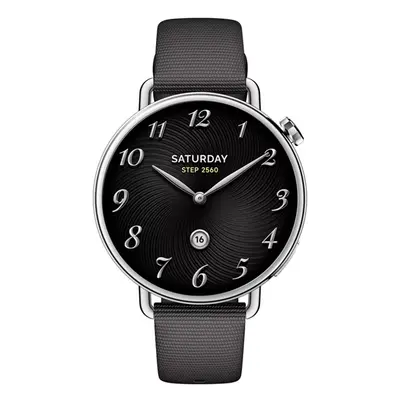 XIAOMI BHR07VRGL S4 Okosóra flourgumi szíjjal, 41mm, Fekete