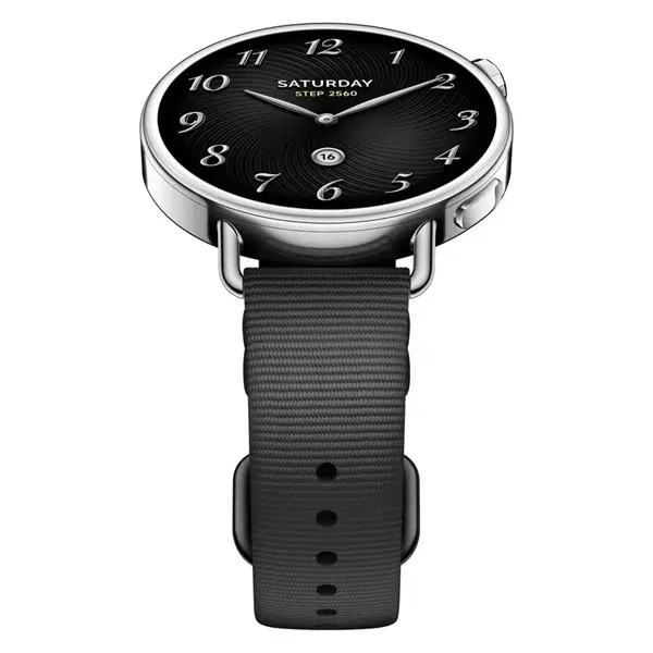 XIAOMI BHR07VRGL S4 Okosóra flourgumi szíjjal, 41mm, Fekete – 3. kép