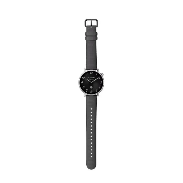 XIAOMI BHR07VRGL S4 Okosóra flourgumi szíjjal, 41mm, Fekete – 4. kép