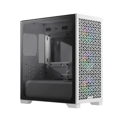 COOLER MASTER Ház Mini-ITX/Micro-ATX Elite 302 White, Tápegység nélkül, fehér