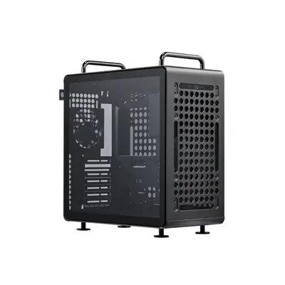 COOLER MASTER Ház ATX QUBE 540 Stardust Iron, Tápegység nélkül, ezüst