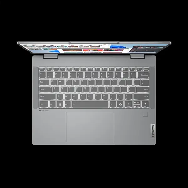 LENOVO IdeaPad 5 2-in-1 14AGP11, 14,0" WUXGA Touch, AMD Ryzen AI 7 445, 16GB, 512GB, NoOS, NoAdp, Luna Grey – 8. kép