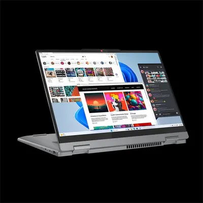 LENOVO IdeaPad 5 2-in-1 14AHP11, 14,0" WUXGA Touch, AMD Ryzen 5 230, 16GB, 512GB, NoOS, NoAdp, Luna Grey – 2. kép