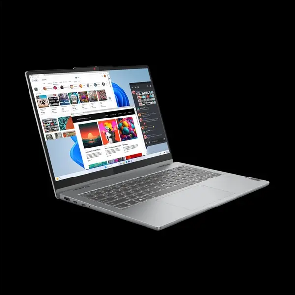 LENOVO IdeaPad 5 2-in-1 14AHP11, 14,0" WUXGA Touch, AMD Ryzen 5 230, 16GB, 512GB, NoOS, NoAdp, Luna Grey – 4. kép