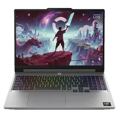 LENOVO LOQ 15AHP11, 15,3" WUXGA, AMD Ryzen 7 250, 16GB, 512GB, nV RTX5060 8GB, NoOS, Luna Grey