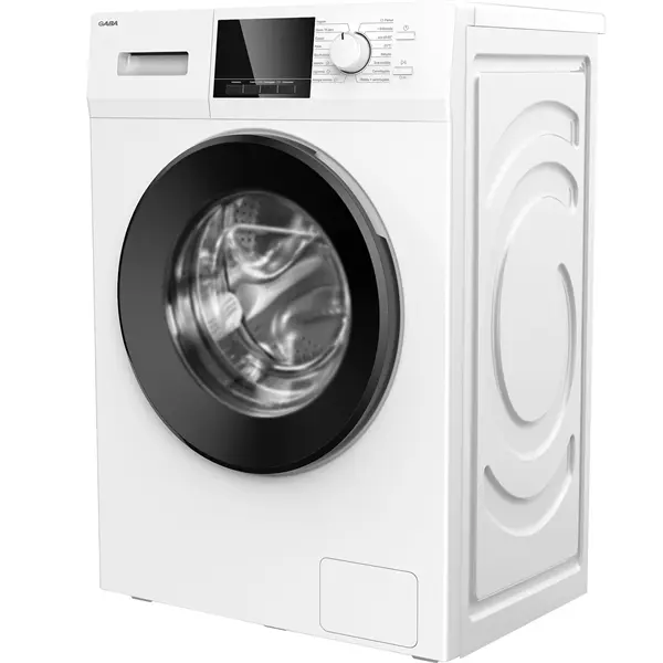 GABA GTW-712A Elöltöltős mosógép, 7kg, 1200 ford./perc, Fehér – 2. kép