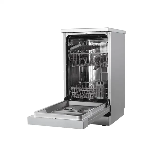 GABA GMDW-45X 10 terítékes keskeny mosogatógép, 5 program, 45 cm, Ezüst – 3. kép