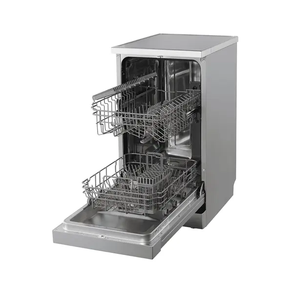 GABA GMDW-45X 10 terítékes keskeny mosogatógép, 5 program, 45 cm, Ezüst – 4. kép