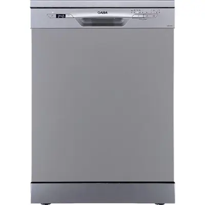 GABA GMDW-60X 14 terítékes mosogatógép, 5 program, 60 cm, Ezüst