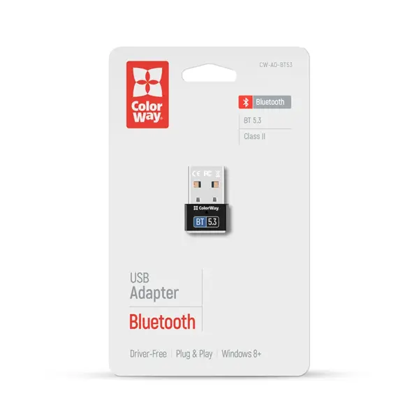 COLORWAY USB Bluetooth 5.3 Adapter (CW-AD-BT53) – 5. kép