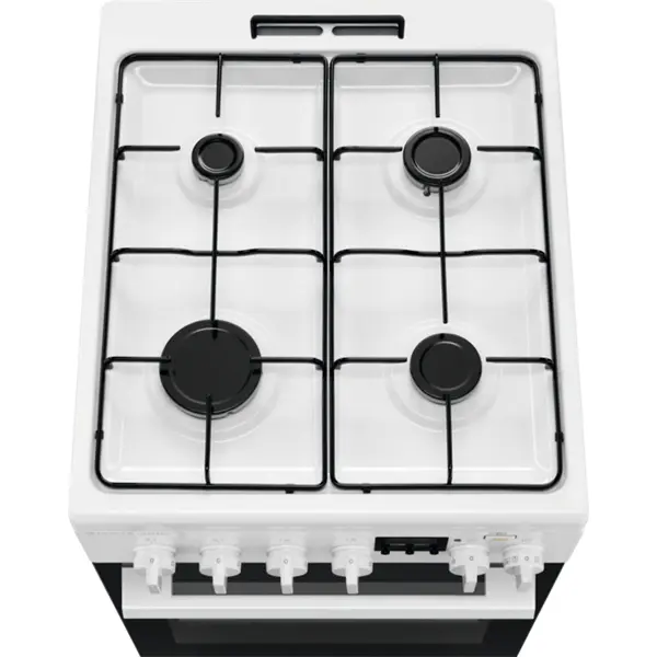 ELECTROLUX LKK560232W Kombinált tűzhely, sütő:58L, SteamBake, 50x60cm, Fehér – 3. kép