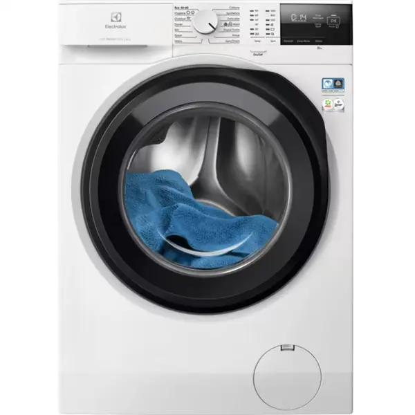 ELECTROLUX EW6F2282E Elöltöltős mosógép, 8kg, 1200 ford/perc, Fehér