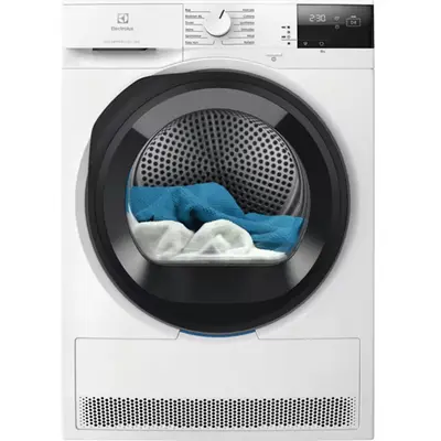 ELECTROLUX EW6D285AE Hőszivattyús szárítógép, 8kg, inverter motor, Fehér