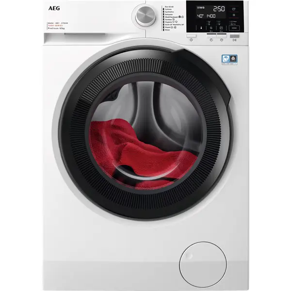 AEG LWR71944B ProSteam Mosó-szárító gép, 9/5kg, 1400 ford./perc, gőzprogram, LED kijelző, Fehér