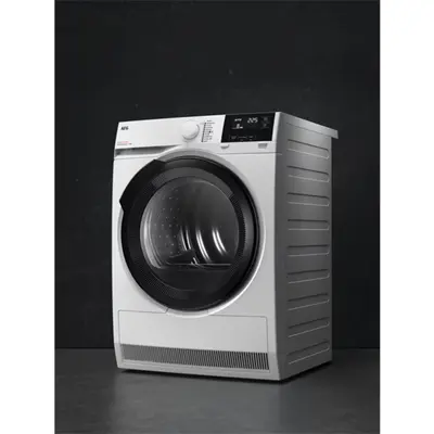 AEG TR8184E AbsoluteCare Hőszivattyús szárítógép, 8kg, Inverter motor, LED kijelző, Fehér – 2. kép