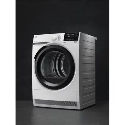 AEG TR819P4E AbsoluteCare Hőszivattyús szárítógép, 9kg, Inverter motor, LED kijelző, Fehér – 2. kép