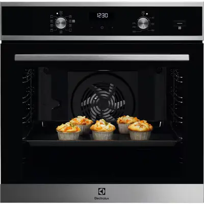 ELECTROLUX EOD5H70X SteamBake Beépíthető gőzsütő, 72L, AquaClean, LED kijelző, Inox