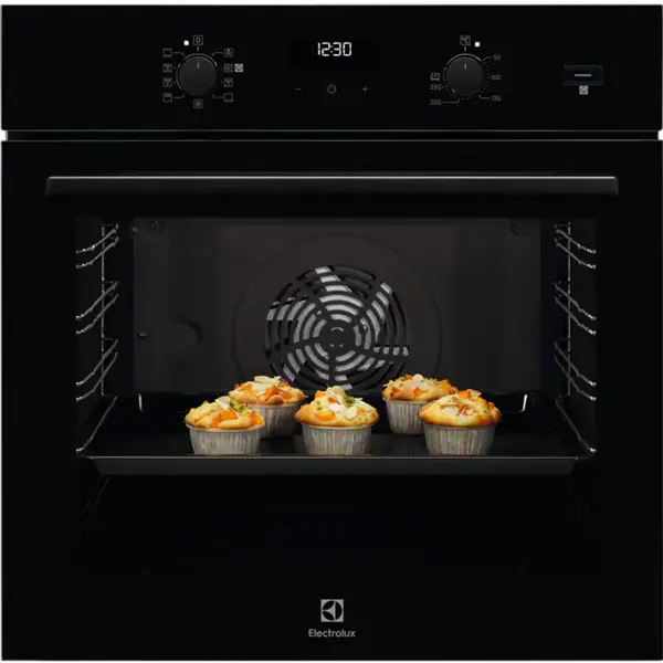 ELECTROLUX EOD5C50Z SteamBake Beépíthető gőzsütő, 72L, katalitikus tisztítással, LED kijelző, Fekete
