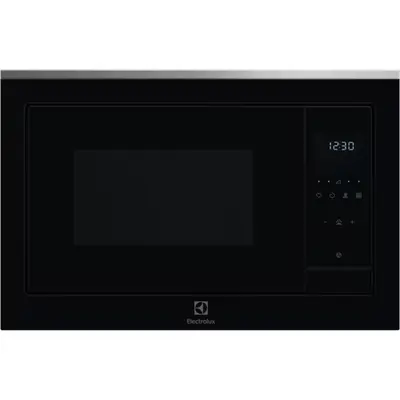 ELECTROLUX LMS4253TBX Beépíthető mikrohullámú sütő grill funkcióval, 23L, 1000W, Fekete