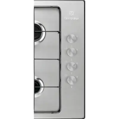 ELECTROLUX KGS6404SX Slim Side Control beépíthető gáz főzőlap, 60cm – 2. kép