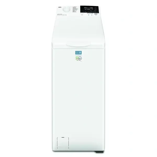 AEG LTRG162E ProSense Felültöltős mosógép, 6kg, 1200 ford./perc, LCD kijelző, ÖkoInverter motor, Fehér