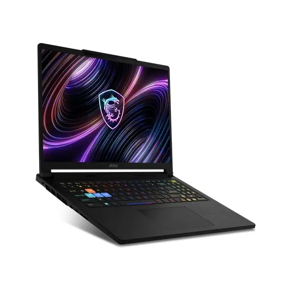 MSI Gaming NB Raider 16 HX B2WH-232, 16" QHD+ 240Hz, Ultra 9 275HX, 16GB, 1TB, RTX 5070Ti 12GB, WIN11H, Black – 2. kép