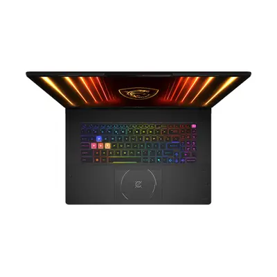 MSI Gaming NB Crosshair 18 HX AI A2XWGXKG-083, 18" QHD+ 240Hz, Ultra 9 275HX, 32GB, 1TB, RTX 5070 12GB, W11H, Fekete – 2. kép