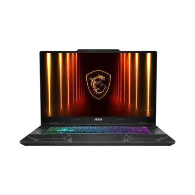 MSI Gaming NB Cyborg 17 B2RWEKG-423, 17,3" FHD 144Hz, Core 7 240H, 16GB (1x16), 512GB M.2, RTX 5050 8GB, noOS, Fekete