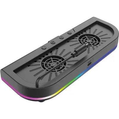 VENOM Nintendo Switch 2 Kiegészítő RGB LED Hűtő állvány, VS4962 – 2. kép