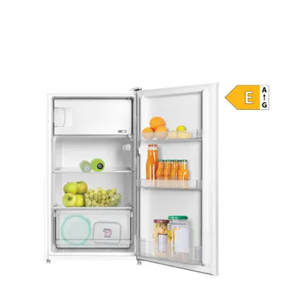 VIVAX TTR-93E+ hűtőszekrény, hűtő nettó 68L fagyasztó nettó 12L, megfordítható ajtónyitás, 41dB, 85 cm magasság – 2. kép