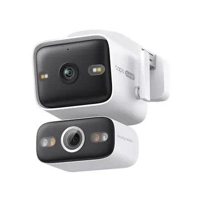 TP-LINK Wireless Kamera Cloud kültéri forgatható színes éjjellátó dupla lencse AI támogatás, TAPO C575D