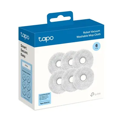 TP-LINK Robot Porszívó Mosható Felmosó kendő csomag (RV50, RV50 PRO), TAPO RVA310 – 2. kép