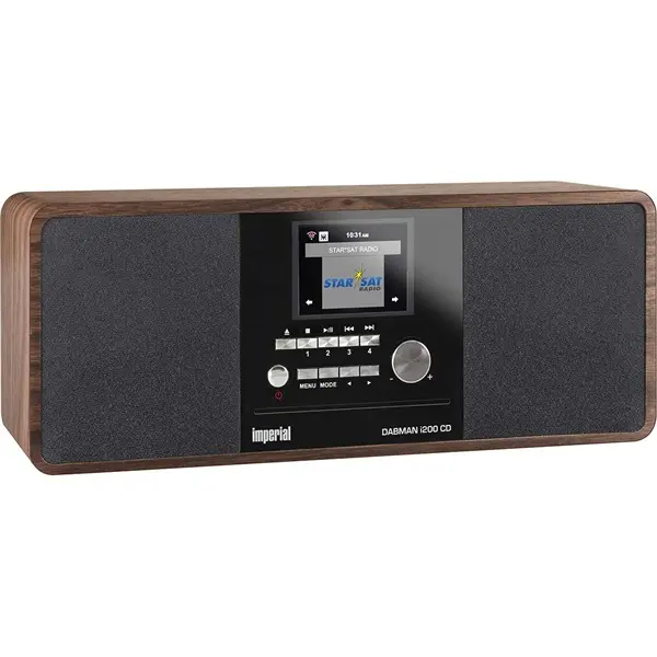Imperial multifunkciós HIFI, rádió DAB+ / FM / Internet / Bluetooth, CD-lejátszó, USB lejátszó, fahatású kivitelben – 4. kép