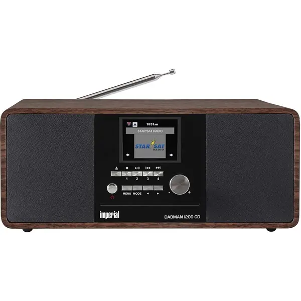 Imperial multifunkciós HIFI, rádió DAB+ / FM / Internet / Bluetooth, CD-lejátszó, USB lejátszó, fahatású kivitelben – 5. kép