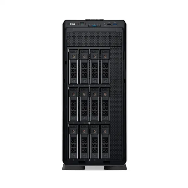 DELL ISG szerver - PE T560 torony (12x3.5"), 1x16C S4514Y 2.0GHz, 1x64GB, 1x4TB 7.2k SAS; H755, iD9 En., 2x1100W. – 3. kép