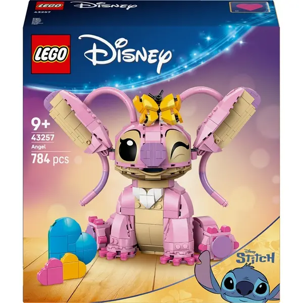 LEGO® | Disney Angyal, Lilo és Stitch építőjáték gyerekeknek, lányoknak és fiúknak 43257 – 3. kép